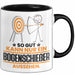 Bogenschießer Geschenk Tasse So Gut Kann Nur Ein Bogenschießer Aussehen Geschenkidee Kaffee-Becher Schwarz Trendation