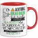 Soundtrack-Komponistin Tasse Geschenk Lustiger Spruch Bitte Erheben Sie Sich Seine Majestät Die Soundtrack-Komponistin Betritt Den Raum Rot Trendation