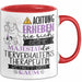 Tierverhaltenstherapeutin Tasse Geschenk Lustiger Spruch Bitte Erheben Sie Sich Seine Majestät Die Tierverhaltenstherapeutin Betritt Den Raum Rot Trendation