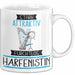 Harfenistin Tasse Geschenk Becher Stark Attraktiv Furchtlos Harfenistin Lustige Geschenkidee Weiß Trendation