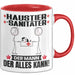 Haustiersanitäter Tasse Geschenk für Haustiersanitäter Der Mann Der Alles Kann Geschenkidee zum Geburtstag Rot Trendation