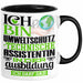 Umweltschutztechnische Assistentin Ausbildung Start Geschenk Tasse Ich Bin Umweltschutztechnische Assistentin In Der Ausbildung Ich Darf Das Kaffee-Becher Geschenkidee Schwarz Trendation