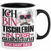Tischlerin Ausbildung Start Geschenk Tasse Ich Bin Tischlerin In Der Ausbildung Ich Darf Das Kaffee-Becher Geschenkidee Schwarz Trendation