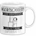 Musikbloggerin Und Prinzessin Tasse Geschenk Für Eine Musikbloggerin Geburtstag Was Ist Deine Superkraft Weiß Trendation