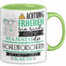 Höhlenforscherin Tasse Geschenk Lustiger Spruch Bitte Erheben Sie Sich Seine Majestät Die Höhlenforscherin Betritt Den Raum Grün Trendation