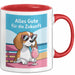 Büroarbeit Kollege Abschied Tasse Geschenk Lustige Geschenkidee Spruch Alles Gute Für Die Zukunft Rot Trendation