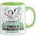 Singer-Songwriter Geschenk Tasse So Gut Kann Nur Ein Singer-Songwriter Aussehen Geschenkidee Kaffee-Becher Grün Trendation