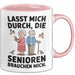 Krankenschwester Pflege Betreuung Tasse Geschenk Lustige Geschenkidee Spruch Lasst Mich Durch Die Senioren Brauchen Mich Rosa Trendation