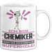 Chemiker Geschenk Tasse Ich Bin Chemiker Aber Sag Doch Einfach Superheld Lustige Geschenkdiee für Chemiker Kaffee-Becher Weiß Trendation
