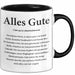 Büroarbeit Kollege Abschied Tasse Geschenk Lustige Geschenkidee Spruch Alles Gute Trendation
