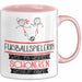 Fußballspielerin Weil Es Keinen Schöneren Beruf Gibt Tasse Geschenk für Eine Fußballspielerin Lustig Rosa Trendation