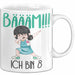 Lustige Tasse Geschenk Bäääm Dab Girl Witziger Spruch Weiß Trendation