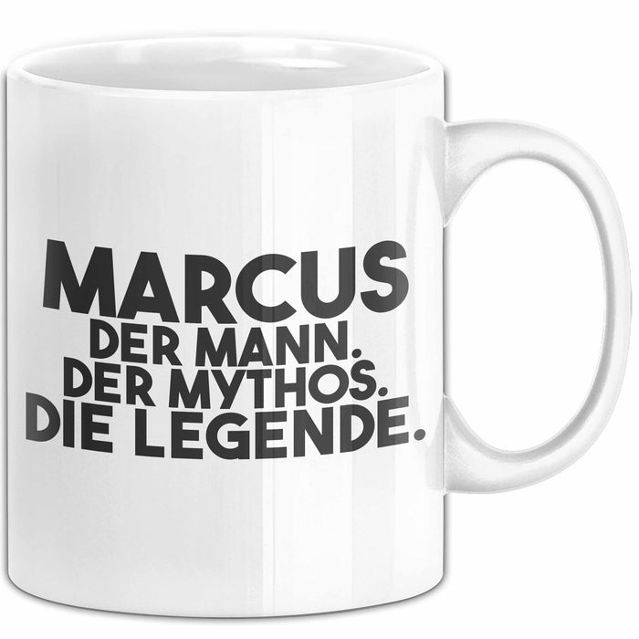 Marcus Tasse Marcus – Der Mann. Der Mythos. Die Legende. Geschenk