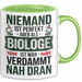 Biologie Liebhaber Tasse Geschenk Perfekter Biologe Grün Trendation