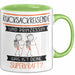 Rucksackreisende Und Prinzessin Tasse Geschenk Für Eine Rucksackreisende Geburtstag Was Ist Deine Superkraft Grün Trendation