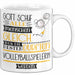 Volleyballspielerin Geschenk Becher Tasse Gott Schuf Alle Menschen Gleich Nur Die Besten Durfeten Volleyballspielerin Werden Geschenkidee Lustig Weiß Trendation