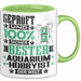 Aquarium-Hobbyist Geschenk Lustiger Spruch für Aquarium-Hobbyist Geschenkidee Bester Aquarium-Hobbyist Der Welt Grün Trendation