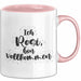 Rosi Tasse Ich Rosi, Bin Vollkommen Geschenk Rosa Trendation