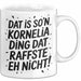 Kornelia Tasse Geschenk Dat Is So'n Kornelia Ding Dat Raffste Eh Nicht Geschenkidee Becher mit Name Weiß Trendation
