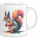 Eichhörnchen Tierliebhaber Tasse Geschenk Lustige Geschenkidee Spruch Weiß Trendation