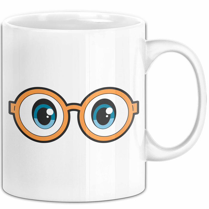 Optiker Tasse Geschenkidee Augenpflege Profi Geschenkidee Lustig Weiß Trendation
