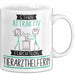 Tierarzthelferin Tasse Geschenk Becher Stark Attraktiv Furchtlos Tierarzthelferin Lustige Geschenkidee Weiß Trendation