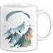 Paraglider Tasse Geschenkidee Himmelsentdecker Lustiger Geschenkidee Lustig Weiß Trendation