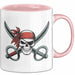Piraten Fan Tasse Geschenkidee für Ahoy Abenteuerliebhaber Rosa Trendation