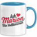 Marion Tasse Geschenk Ich Bin Vollkommen Marion Geschenkidee Geburtstag Blau Trendation