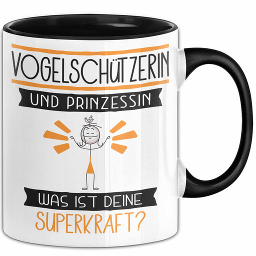 Vogelschützerin Und Prinzessin Tasse Geschenk Für Eine Vogelschützerin Geburtstag Was Ist Deine Superkraft Trendation