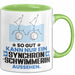 Synchronschwimmerin Geschenk Tasse So Gut Kann Nur Ein Synchronschwimmerin Aussehen Geschenkidee Kaffee-Becher Grün Trendation