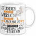 Paddelboard-Lehrerin Tasse Lustiges Geschenk Studieren Kann Wirklich Jeder Nur Die Besten Werden Paddelboard-Lehrerin Weiß Trendation