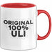 Uli Tasse Original 100% Uli Geschenk Rot Trendation