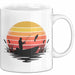 Angelliebhaber Fischer Retro Tasse Geschenk Lustige Geschenkidee Spruch Weiß Trendation