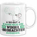 Vogelbeobachter Geschenk Tasse So Gut Kann Nur Ein Vogelbeobachter Aussehen Geschenkidee Kaffee-Becher Weiß Trendation