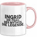 Ingrid Tasse Ingrid – Die Frau. Der Mythos. Die Legende. Geschenk Rosa Trendation