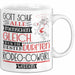 Rodeo-Cowgirl Geschenk Becher Tasse Gott Schuf Alle Menschen Gleich Nur Die Besten Durfeten Rodeo-Cowgirl Werden Geschenkidee Lustig Weiß Trendation
