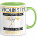 Violinistin Und Prinzessin Tasse Geschenk Für Eine Violinistin Geburtstag Was Ist Deine Superkraft Grün Trendation
