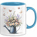 Florist Tasse Geschenk Lustige Geschenkidee Spruch Für Blumen Liebhaber Blau Trendation