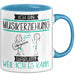 Musikerziehung Tasse Geschenk Ich Bin Musikerziehung Warum Weil Ich Es Kann Geschenkidee Geburtstag Blau Trendation