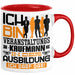Veranstaltungskaufmann Ausbildung Tasse Geschenk Ich Bin Veranstaltungskaufmann In Der Ausbildung Ich Darf Das Geschenkidee Spruch Rot Trendation