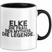 Elke Tasse Elke – Die Frau. Der Mythos. Die Legende. Geschenk Schwarz Trendation