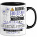 Katzenschutzaktivistin Tasse Geschenk Lustiger Spruch Bitte Erheben Sie Sich Seine Majestät Die Katzenschutzaktivistin Betritt Den Raum Schwarz Trendation
