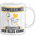 Schwiegeronkel Tasse Geschenk für Schwiegeronkel Der Mann Der Alles Kann Geschenkidee zum Geburtstag Weiß Trendation