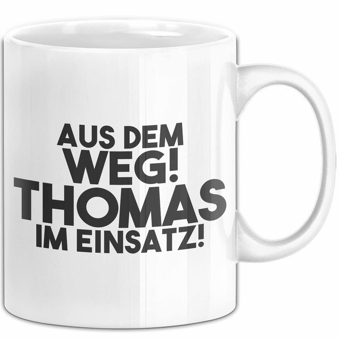 Thomas Tasse Aus Dem Weg! Thomas Im Einsatz! Geschenk