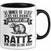 Ratten-Besitzer Tasse Geschenk Sei Immer Du Selbst Es Sei Denn Du Kannst Eine Ratte Sein Trendation