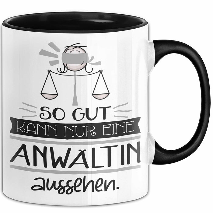 Anwältin Geschenk Tasse So Gut Kann Nur Eine Anwältin Aussehen Geschenkidee Geburtstag Weihnachten Lustig Trendation