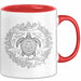 Delfin Tierliebhaber Tasse Geschenk Lustige Geschenkidee Spruch Schildkröte Orca Delfin Rot Trendation