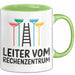 Garten Pflanzen Gärtner Tasse Geschenk Lustige Geschenkidee Spruch Leiter Vom Rechenzentrum Grün Trendation