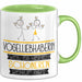 Vogelliebhaberin Weil Es Keinen Schöneren Beruf Gibt Tasse Geschenk für Eine Vogelliebhaberin Lustig Grün Trendation